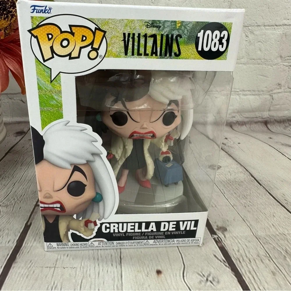 Funko pop Disney villains 1083 cruella de vil